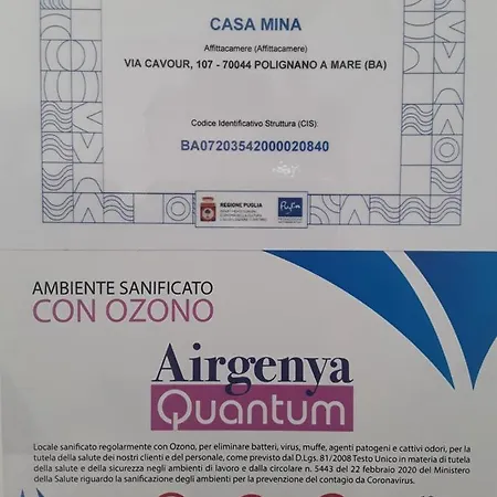 Guest house Casa Mina Polignano a Mare